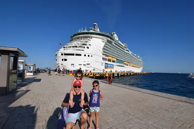 Family in Cozumel