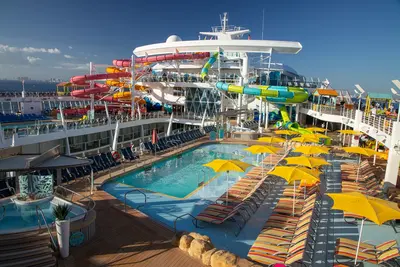 Slides on Oasis of the Seas