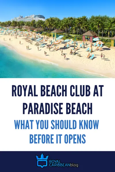 Royal Beach Club at Paradise Beach what you should know before it opens