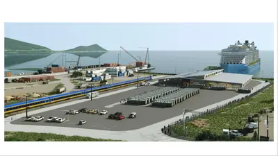 Seward port rendering