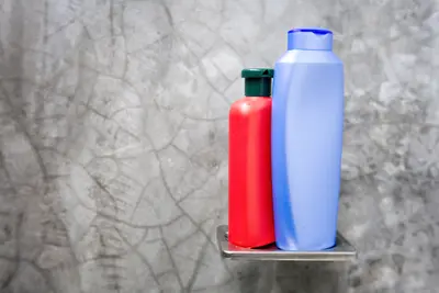 Shampoo and conditioner bottle