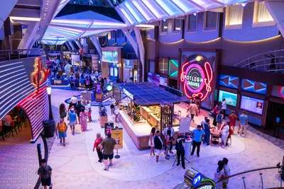 Utopia of the Seas promenade