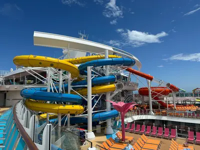 Utopia of the Seas slides