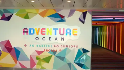 Entrance to Adventure Ocean