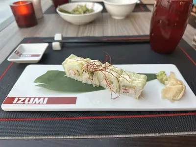 Sushi at Izumi on Vision of the Seas