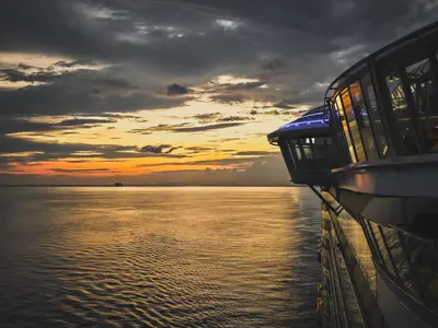 Side view of Allure of the Seas