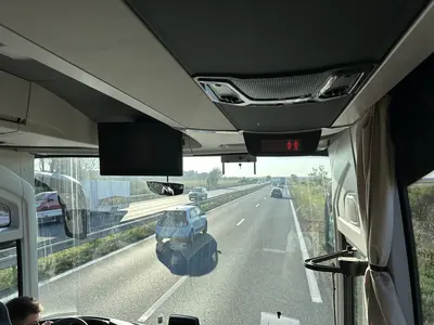 Bus tour in France