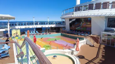 Kids pool on Quantum of the Seas