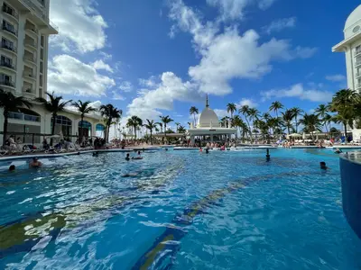 Pool at a resort in Aruba