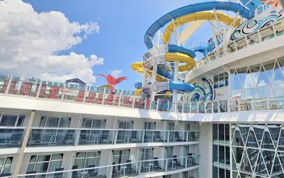 Water slides on Utopia of the Seas