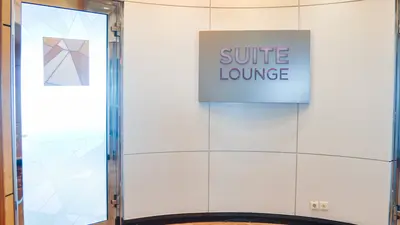 Suite Lounge entrance