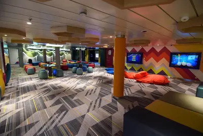 Teens area on Wonder of the Seas