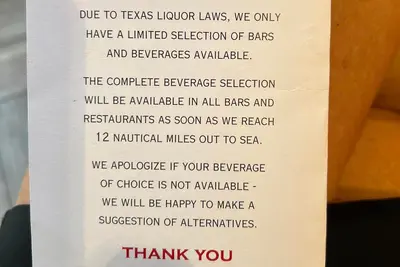 Explanation of Texas drinks