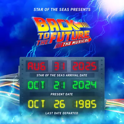 Teaser poster for Back to the Future