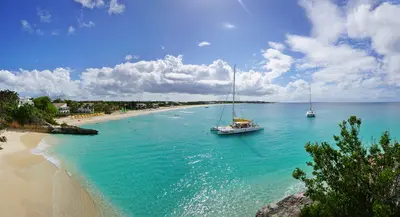 Meads Bay beach in Anguilla