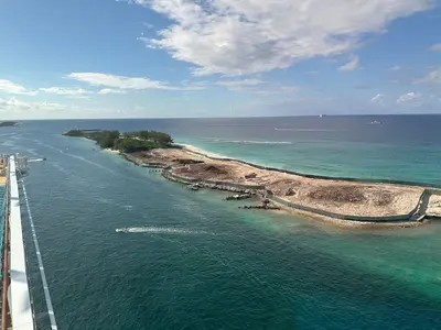 Beach club construction progress