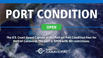 Port Canaveral open