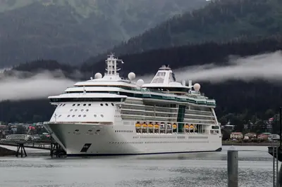 Radiance docked in Juneau