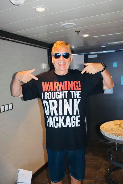 Drink package shirt