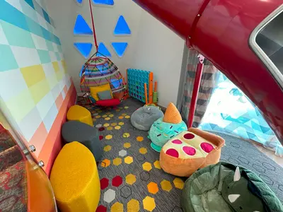 Play area in Ultimate Family Suite