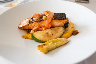 Salmon Dish on Celebrity Silhouette