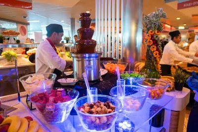 Chocolate Fountain on Celebrity Silhouette