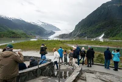 Mendenhall Glacier in Juneau