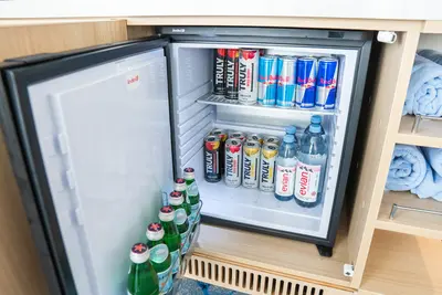 AquaTheater Suite mini fridge