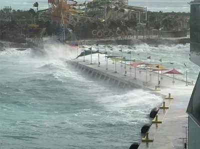 Bad weather at CocoCay