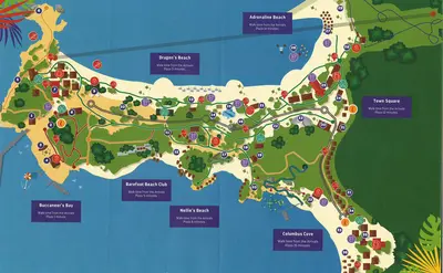 Labadee map