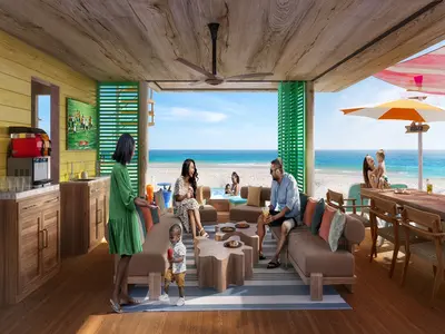 Ultimate Family Cabana render