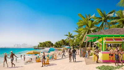 Pol bar beach render