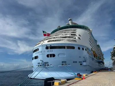 Voyager of the Seas docked