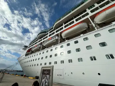 Docked in Cozumel