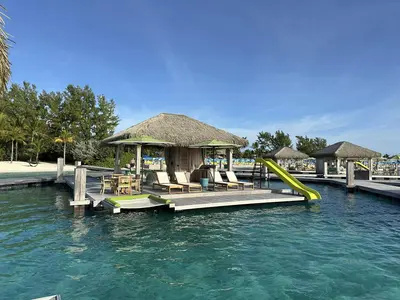 Floating cabana