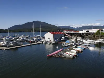 Marina in Prince Rupert British Columbia