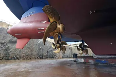 Propellors on Harmony of the Seas