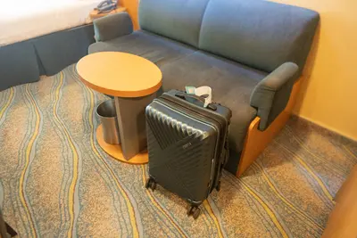 Luggage in cabin