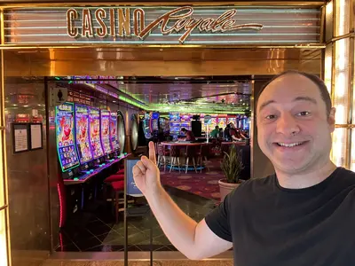 Matt at the casino