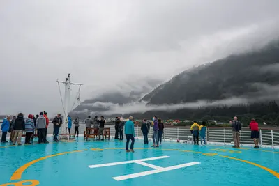 Helipad in Alaska