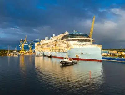 Star of the Seas under construction