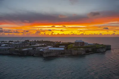 Sunset in Bermuda