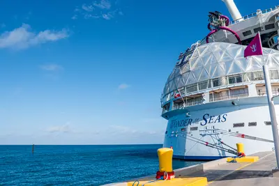 Wonder of the Seas docked