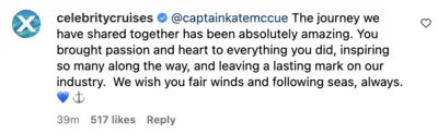 Celebrity-Response-Captain-Kate-Leaving