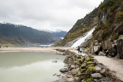 Mendenhall Glacier in Juneau