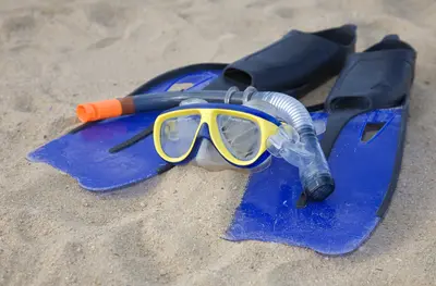 Snorkeling-Gear-Beach-Sand-2