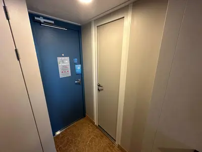 Connecting door