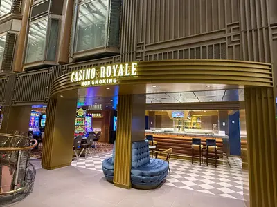 Entrance to casino