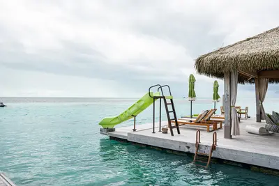 Floating cabana