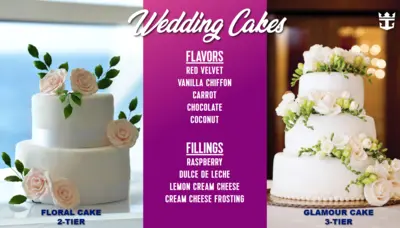 Wedding cake options